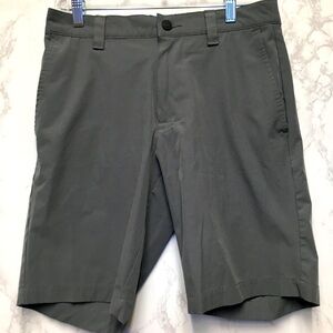 Banana Republic Athletic Golf Shorts 30 Gray Sporty Tennis Classic Preppy